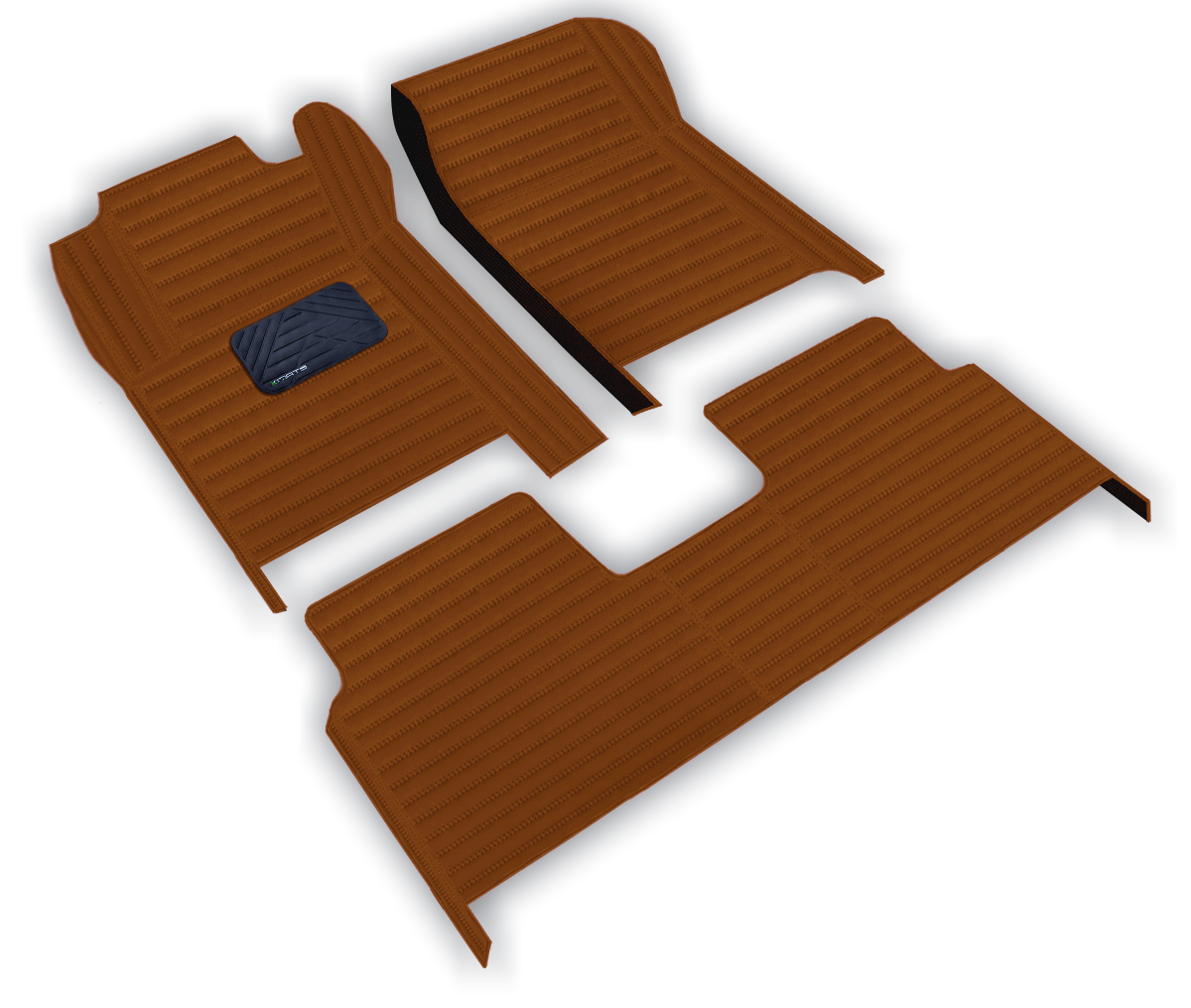 Single Layer Stripe Pattern Truck Floor Mats - Gallery 1