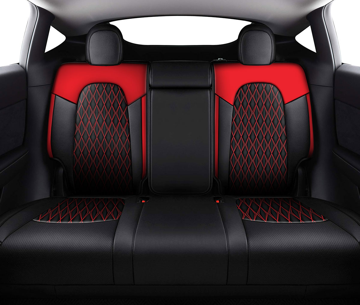 Supreme Series Diamond Pattern Car Seat Covers - Gallery 2