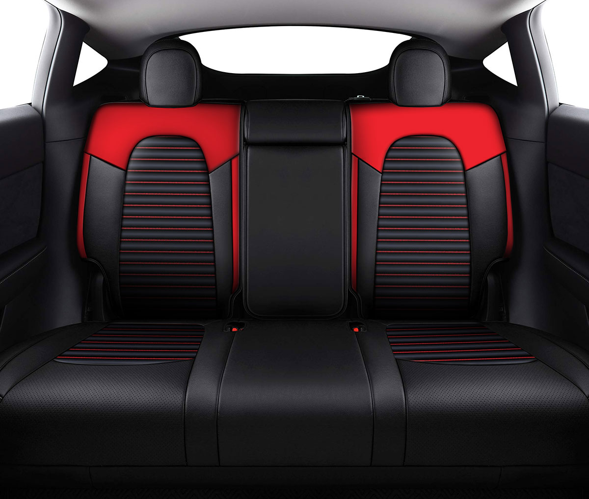 Supreme Series Stripe Pattern Car Seat Covers - Gallery 2