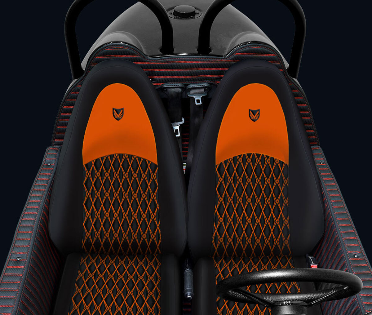 Vanderhall Supreme Series Diamond Pattern Seat Covers