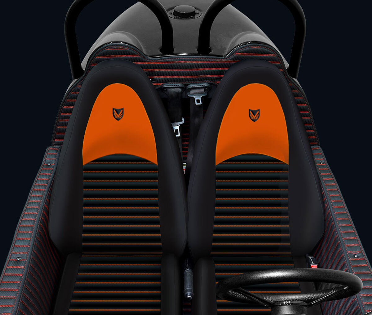Vanderhall Supreme Series Stripe Pattern Seat Covers