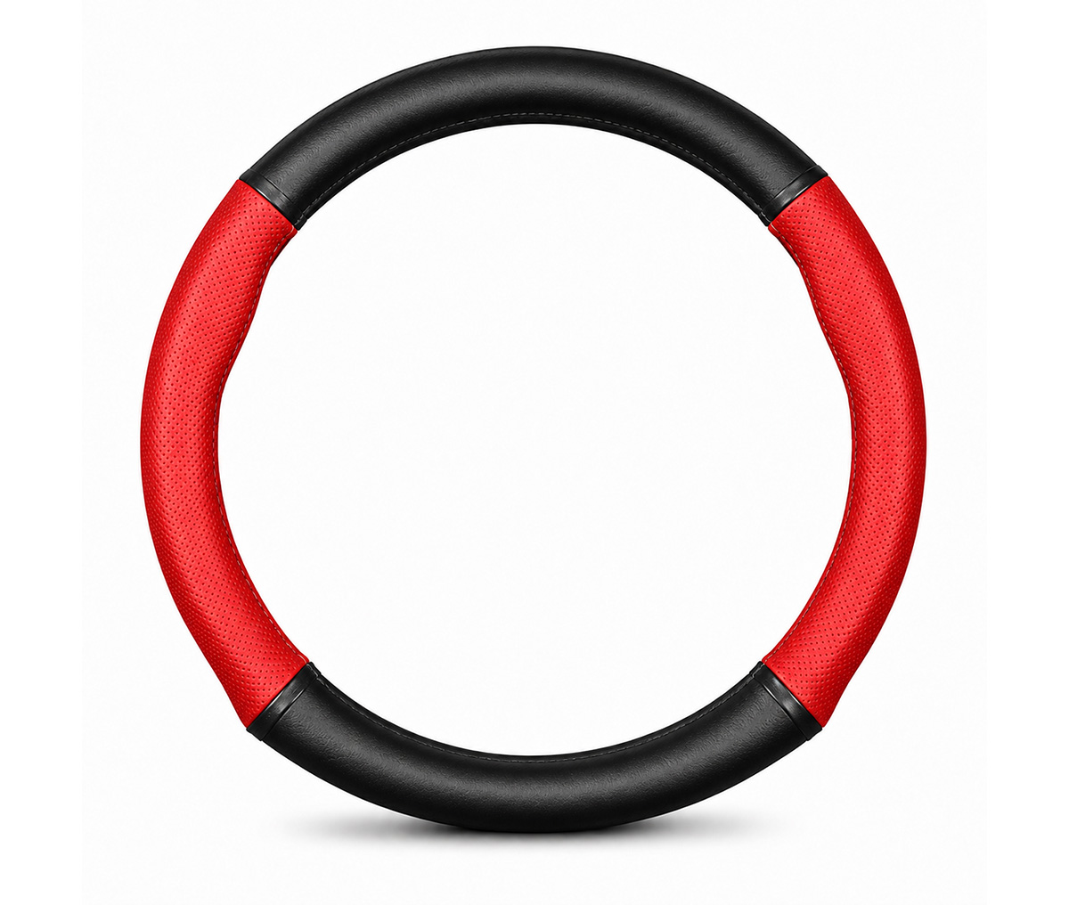 Leather Car Steering Wheel Cover