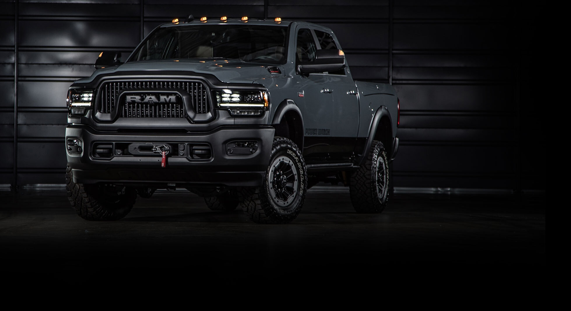 dodge ram-3500 interior fitted with X1Mats custom leather floor mats