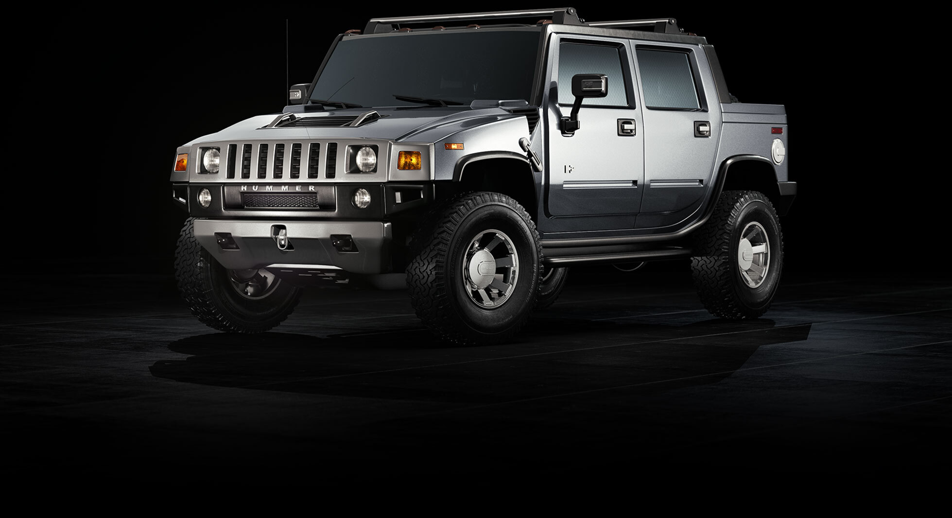 hummer sut interior fitted with X1Mats custom leather floor mats