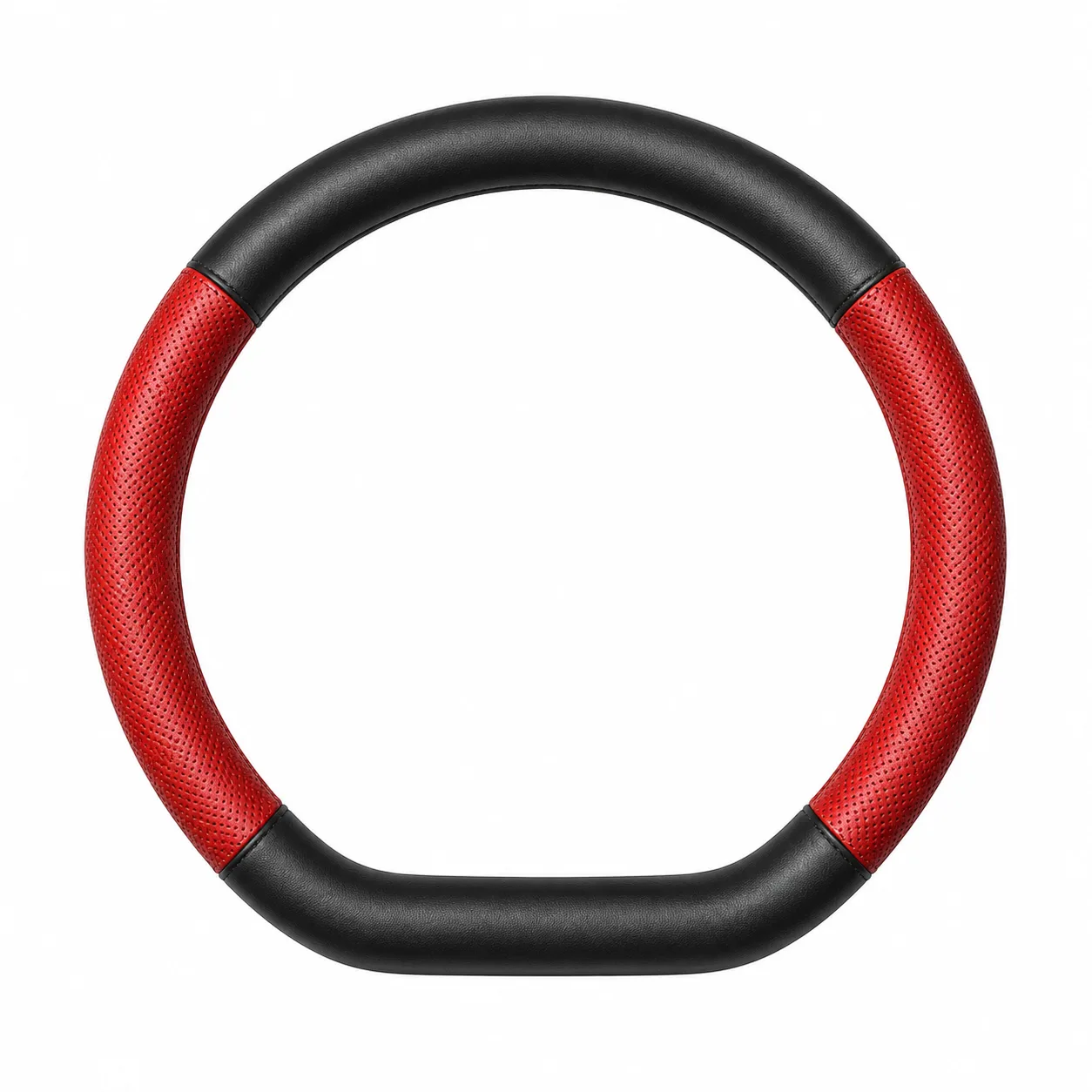 Leather Car Steering Wheel Cover - Gallery 6