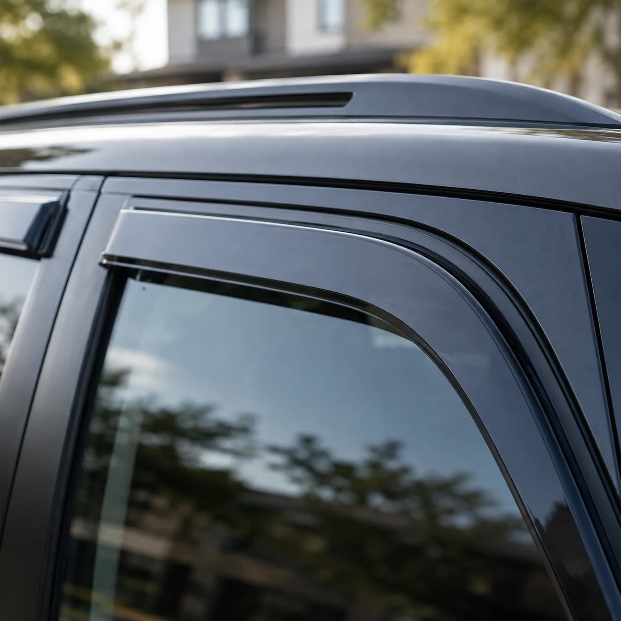 In-Channel Side Window Car Deflectors - Gallery 2