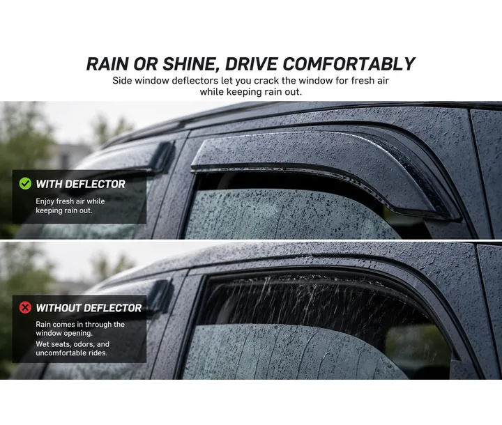 In-Channel Side Window Truck Deflectors - Gallery 6