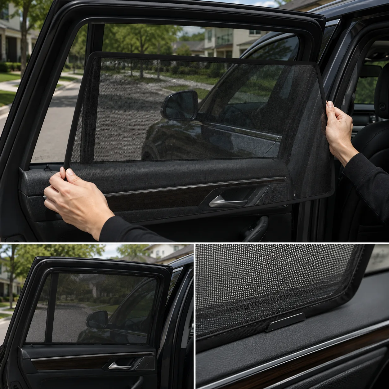Custom-Fit Truck Window Sunshade - Gallery 6